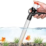 Aquarium Gravel Cleaner Fish Tank Kit Long Nozzle Water Changer for Water Changing and Filter Gravel Cleaning with Air-Pressing Button and Adjustable Water Flow Controller- BPA Free Photo, bestseller 2024-2023 new, best price $16.99 review