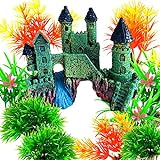 OrgMemory Ornamente für Aquarien, Aquarium Deko, Fisch Tank Dekoration mit Pflanzen Foto, Bestseller 2024-2023 neu, bester Preis 17,79 € Rezension