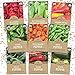 Photo Organic Hot Pepper Seeds Variety Pack - 9 Unique Packets Non-GMO USDA Certified Organic Sweet Yards Seed Co new bestseller 2024-2023