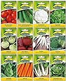 12 Sorten | Gemüsesamen Sortiment | für Anfänger geeignet | robuste Mischung Foto, Bestseller 2024-2023 neu, bester Preis 12,95 € (1,08 € / stück) Rezension