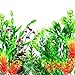 Photo Artificial Aquarium Plants, OrgMemory Fish Tank Decorations, (29pcs, 12-30cm), Plastic Aquariums Plants new bestseller 2024-2023
