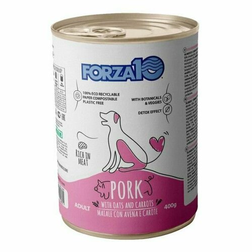 фото Корм из свинины с овсом и морковью Forza 10 Maintenance Pork 0,4 кг