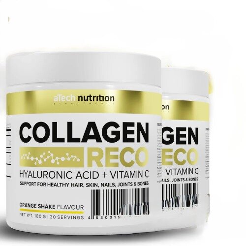 фото Collagen Reco пор., 180 г, 2 уп., апельсин