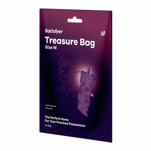 фото Фиолетовый мешочек для хранения игрушек Treasure Bag M