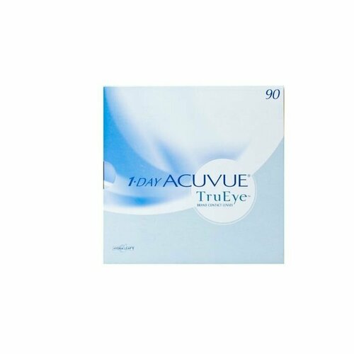 фото Контактные линзы ACUVUE 1-Day TruEye, 90 шт., R 8,5, D -12