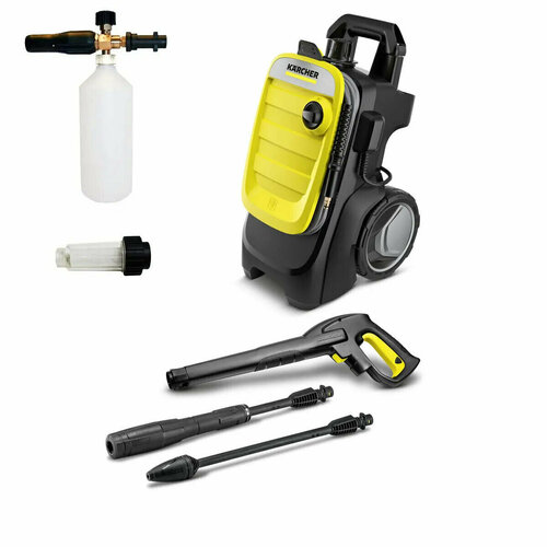 фото Автомойка высокого давления (минимойка) Karcher K 7 Compact + пенная насадка LS3-k + фильтр