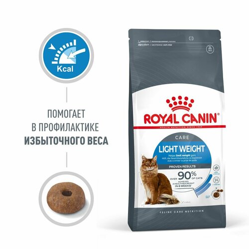 фото Сухой корм для кошек Royal Canin Light Weight Care профилактика лишнего веса 400г