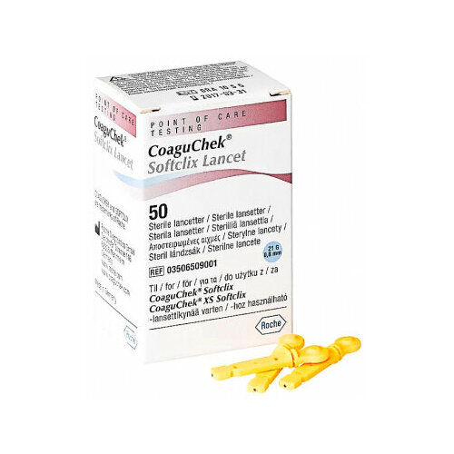 фото Coaguchek Ланцеты CoaguChek Softclix Lancet 50