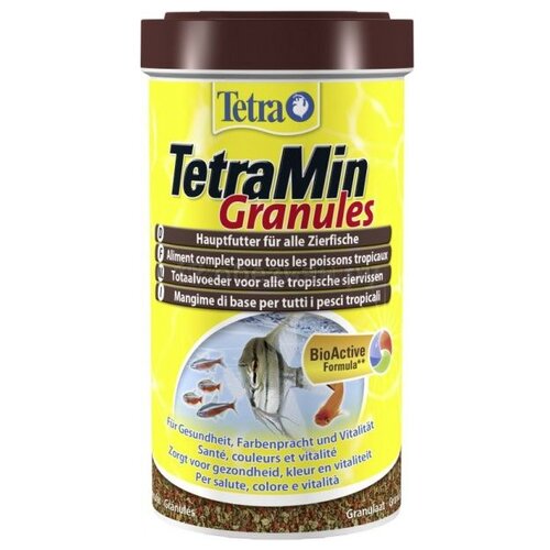 фото Сухой корм  для  рыб, рептилий Tetra TetraMin Granules, 1 л, 400 г