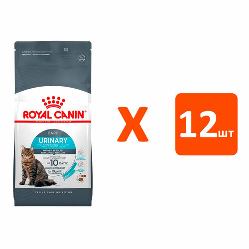 фото ROYAL CANIN URINARY CARE для взрослых кошек при мочекаменной болезни (0,4 кг х 12 шт)