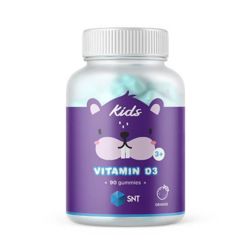 фото SNT Kids Vitamin D3 90 orange gummies