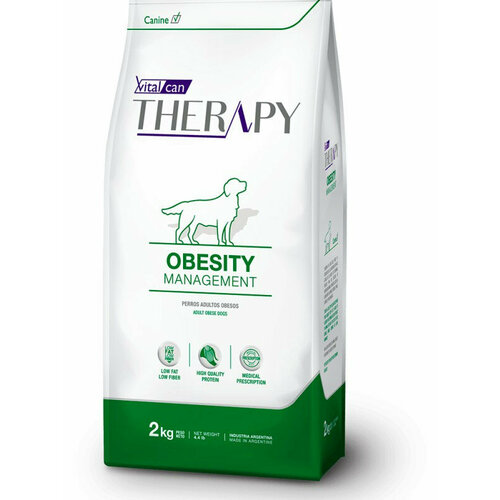 фото Vitalcan Therapy Canine Obesity Management сухой корм для взрослых собак, для снижения веса, с курицей - 2 кг