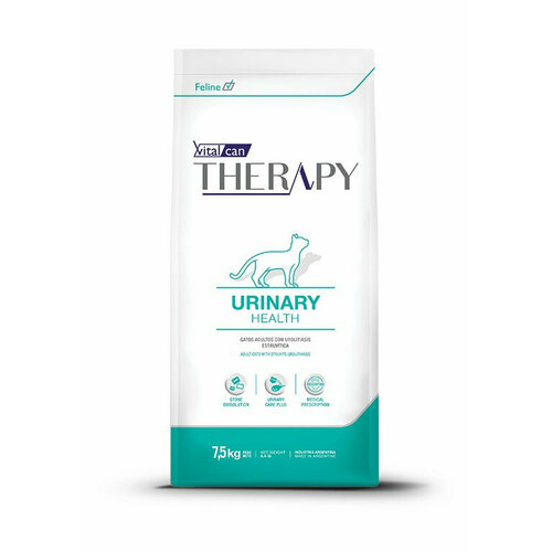 фото Vitalcan Therapy Feline Urinary Care сухой корм для взрослых кошек, при МКБ, с курицей - 7,5 кг