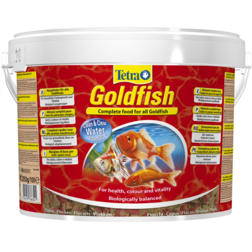 фото Tetra Goldfish Flakes 10л хлопья