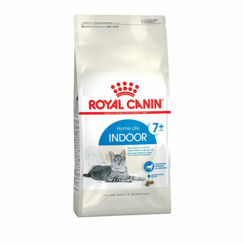 фото Сухой корм для кошек старше 7 лет Royal Canin живущих в помещении 400 г