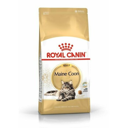 фото Royal Canin Maine Coon Adult 400гр Мэйн кун сухой корм специально для кошек породы Мэйн Кун старше 15 месяцев