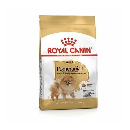 фото Корм сухой Royal Canin Pomeranian Adult для взрослых собак породы Померанский Шпиц от 8 месяцев, 500 г