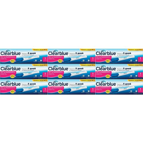 фото Тест на беременность Clearblue Plus, 9 уп