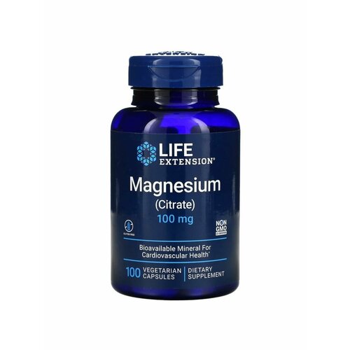 фото Магний Magnesium Citrate 100 мг 100 капсул