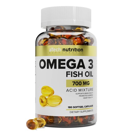 фото Omega 3 мягк. капс., 0.7 г, 180 шт.