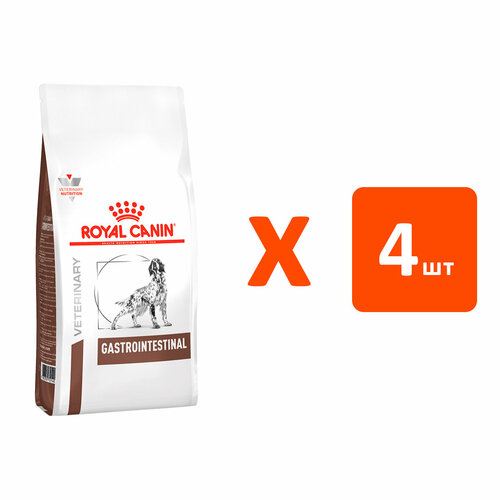 фото ROYAL CANIN GASTRO INTESTINAL для взрослых собак при заболеваниях желудочно-кишечного тракта 2 кг х 4 шт