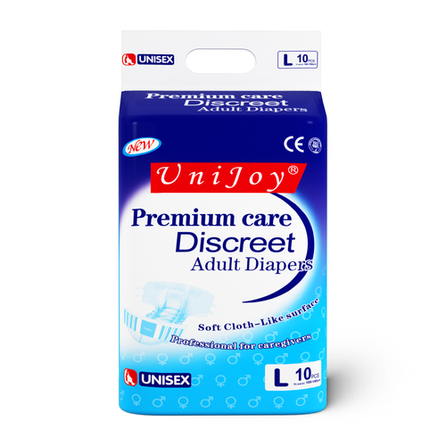 фото Подгузники для взрослых Unijoy Premium care Discreet, L, 10 шт.