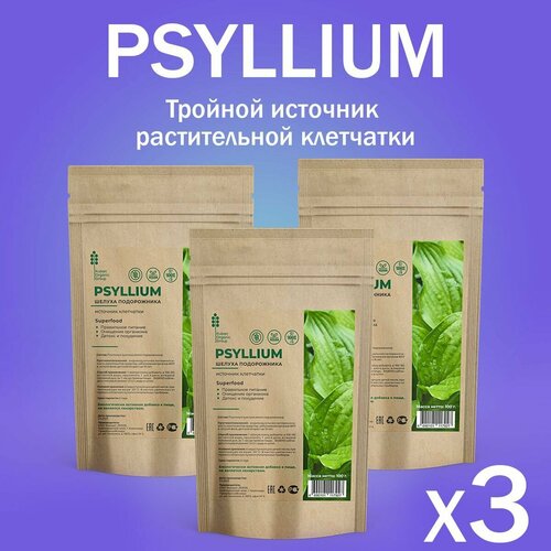 фото PSYLLIUM superfood пищевая добавка шелуха подорожника в порошке Псиллиум очищение организма