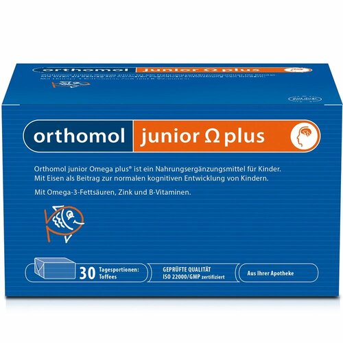 фото Junior Omega plus ириски жев., 5 г, 90 шт.