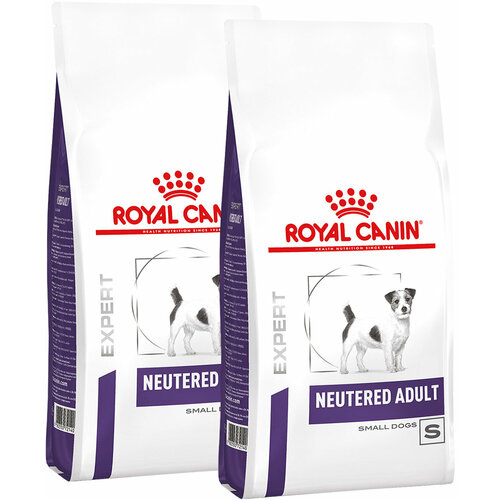 фото Сухой корм ROYAL CANIN NEUTERED ADULT SMALL DOG S для взрослых кастрированных и стерилизованных собак маленьких пород (0,8 + 0,8 кг)