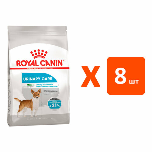 фото ROYAL CANIN MINI URINARY CARE для взрослых собак маленьких пород при мочекаменной болезни (1 кг х 8 шт)