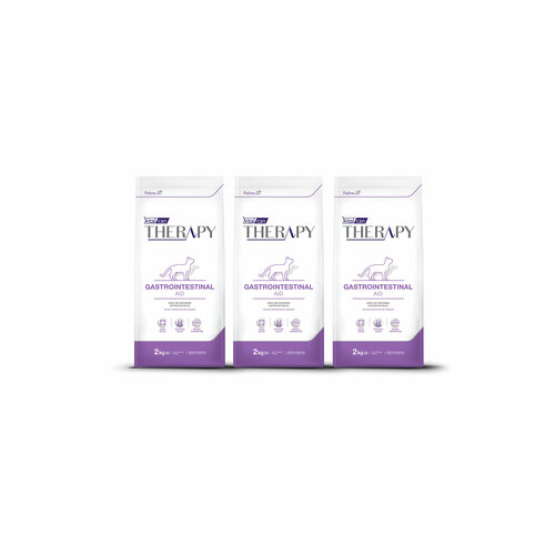 фото Vitalcan Therapy Feline Gastrointestinal Aid для кошек всех возрастов, при болезнях ЖКТ, 2 кг х 3 шт.