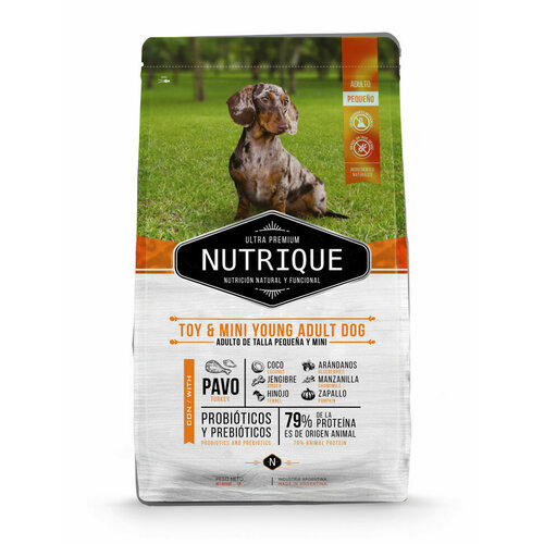 фото Vitalcan Nutrique Dog Adult сухой корм для взрослых собак мелких пород с индейкой - 350 г