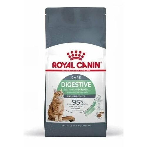 фото Сухой корм для кошек Royal Canin Digestive Care для поддержания здоровья пищеварительной системы от 1 до 12 лет 400 г