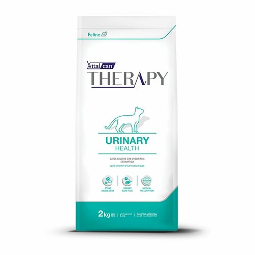 фото Сухой корм для кошек Vitalcan Therapy Feline Urinary Health, при мочекаменной болезни, лечебный, 2 кг