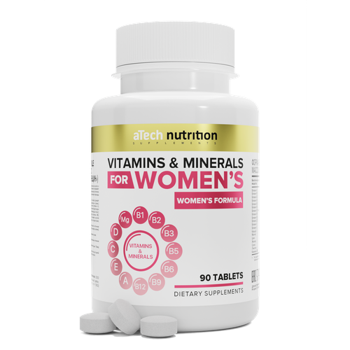 фото Витамины для женщин aTech nutrition Women's formula 550 мг 90 таблеток