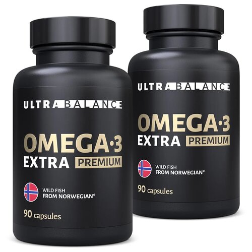 фото Omega-3 Extra Premium капс., 200 г, 90 шт., 2 уп.