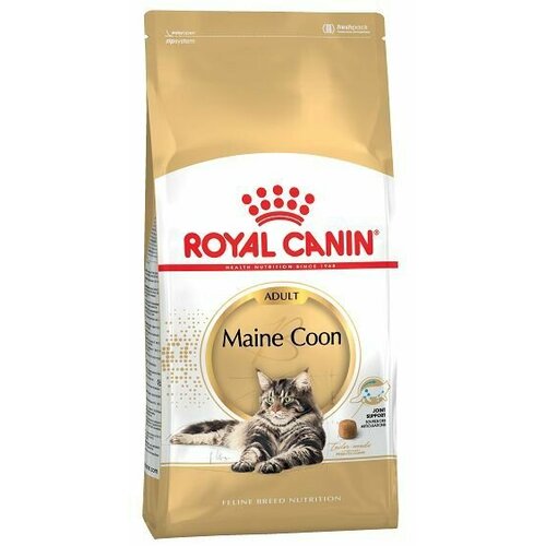 фото Royal Canin Maine Coon Adult Корм сухой сбалансированный для взрослых кошек породы Мэйн Кун, вес 10 кг.