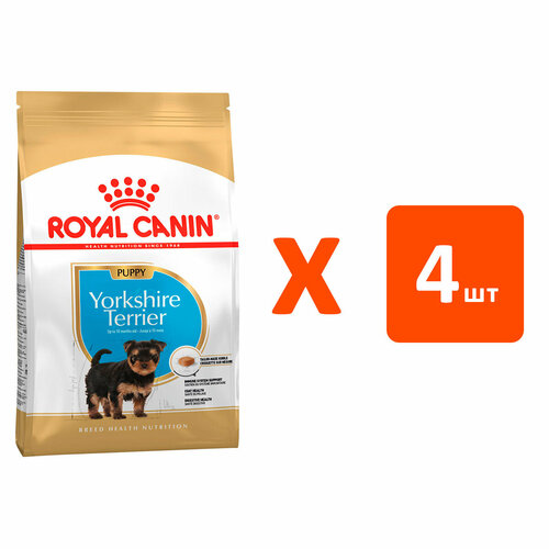 фото ROYAL CANIN YORKSHIRE TERRIER PUPPY для щенков йоркширский терьер 1,5 кг х 4 шт