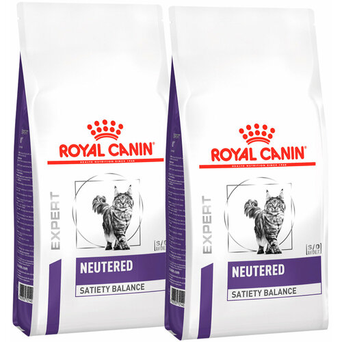 фото Сухой корм ROYAL CANIN NEUTERED SATIETY BALANCE для кастрированных и стерилизованных котов и кошек контроль веса (1,5 + 1,5 кг)