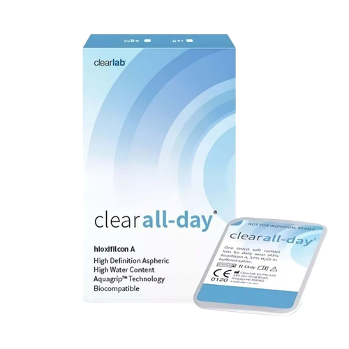 фото Контактные линзы Clearlab Clear All-day, 6 шт., R 8,6, D -3,5, 1 уп.