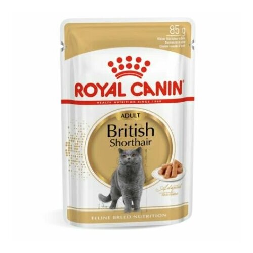 фото Влажный корм для кошек Royal Canin British Shorthair Adult, 12 шт x 85 г.