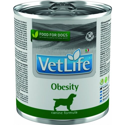 фото Vet Life Dog Obesity с курицей диетический влажный корм для собак с избыточным весом