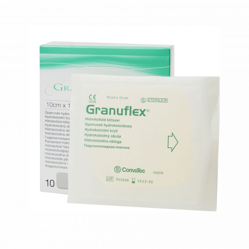 фото Convatec Granuflex Повязка гидрогелевая Грануфлекс 10х10 см