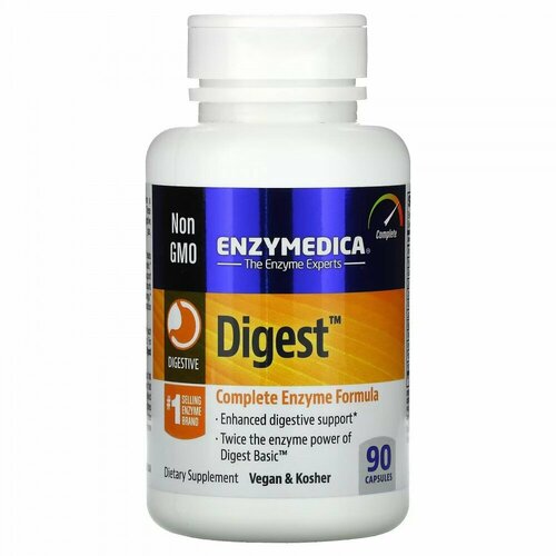 фото Enzymedica Digest Complete Enzyme Formula (полная формула ферментов) 90 капсул