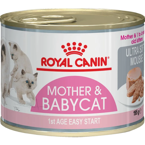 фото Влажный корм Royal Canin Mother & Babycat (Babycat Instinctive canned) 2шт х 195 г (мусс)