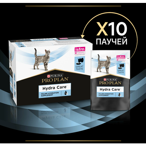 фото Pro Plan Hydra Care Пищевая добавка для кошек для увеличения потребления воды и снижения концентрации мочи, 85 гр.