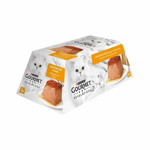 фото ProPlan Gourmet Revelations Консервированный корм с курицей для кошек 2х57гр