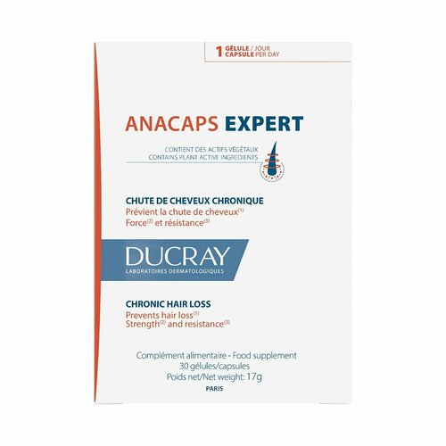 фото Дюкрэ Биологически активная добавка к пище DUCRAY ANACAPS EXPERT / дюкрей анакапс эксперт 30