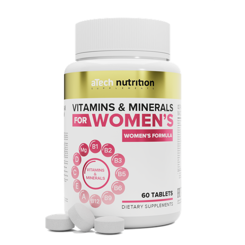 фото Витамины для женщин aTech nutrition Women's formula 550 мг 60 таблеток