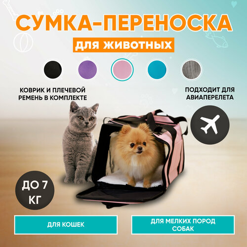 фото Переноска для собак и кошек мягкая до 7кг